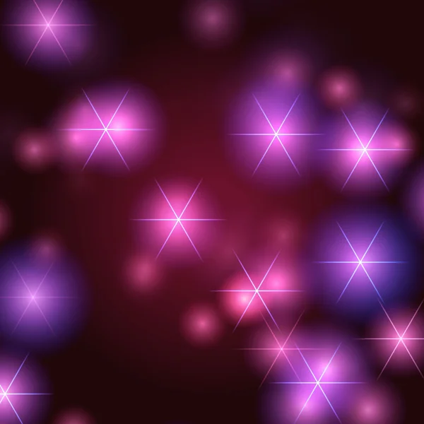 Stjärnor i bakgrunden i violett — Stockfoto