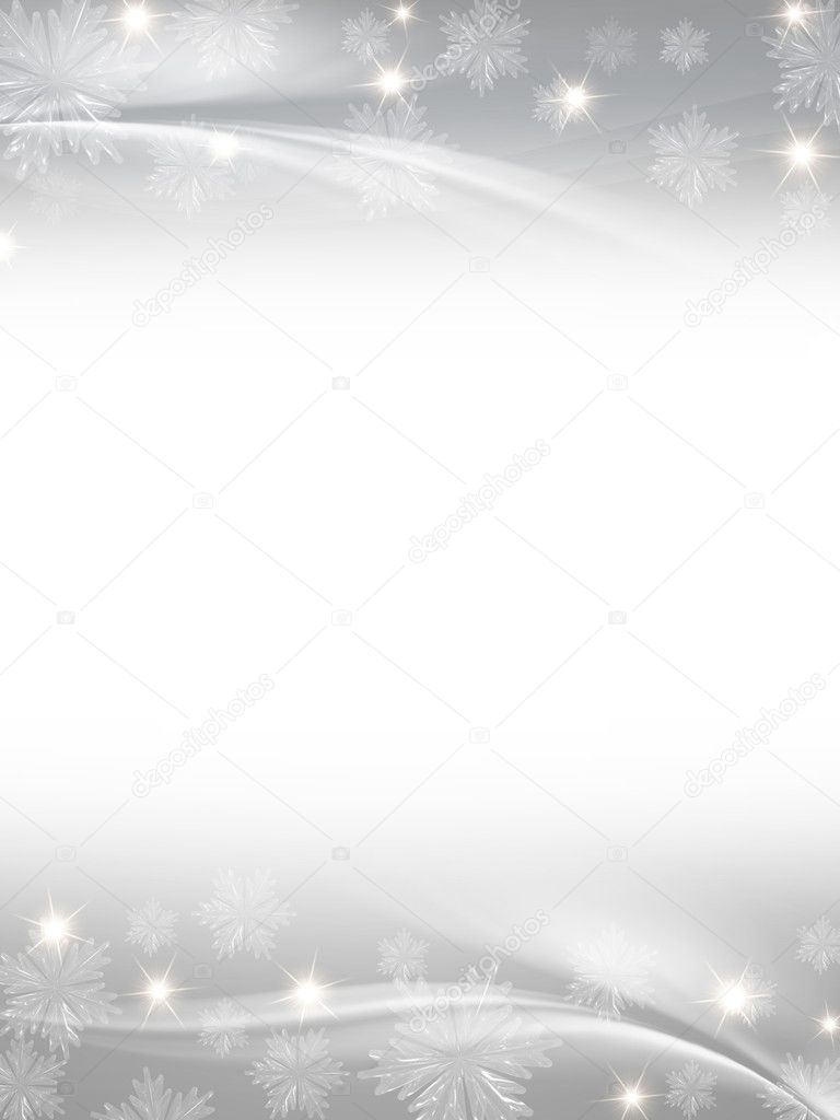 White grey christmas background