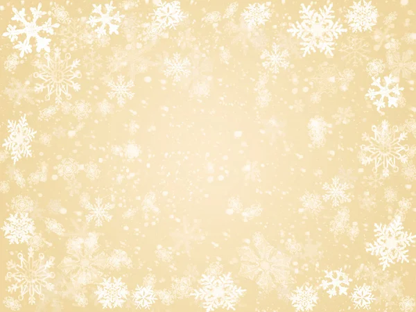 Inverno in beige — Foto Stock