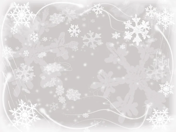 Снежинки 12 — стоковое фото