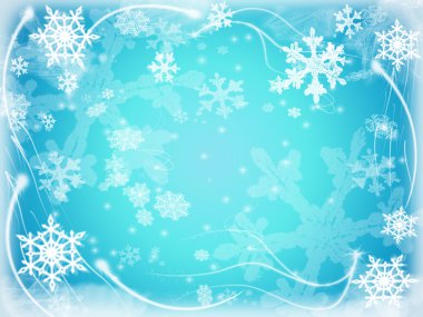 Snowflakes 6 clipart