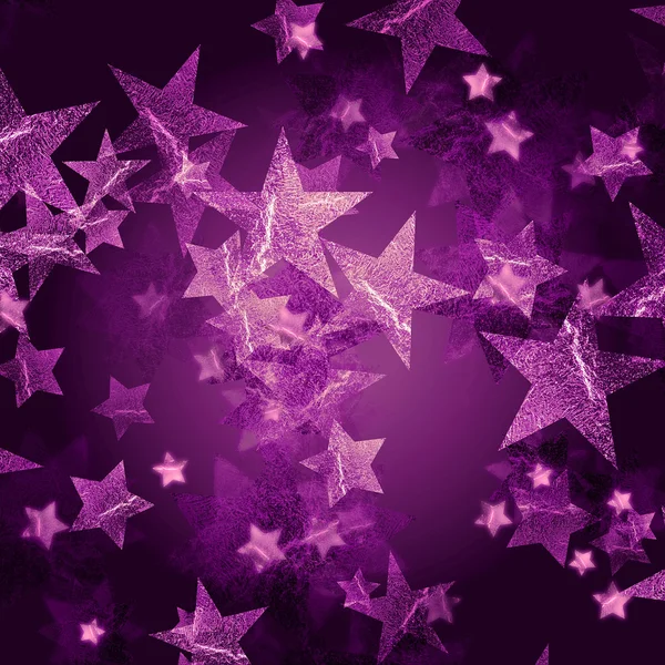 Violet sterren — Stockfoto
