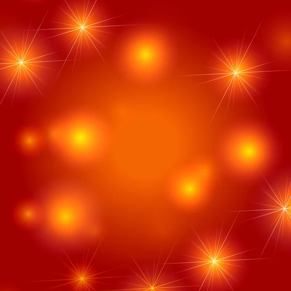 Sterne Hintergrund in orange — Stockfoto