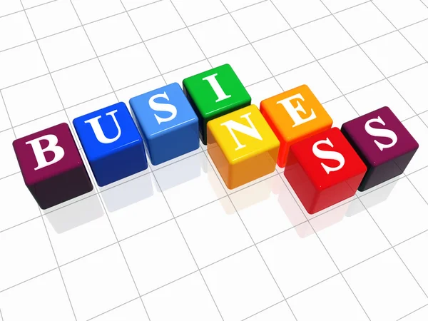 Business in colour — Stock Photo, Image