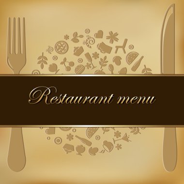 Restaurant Menu clipart