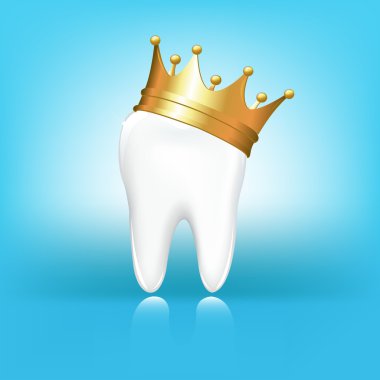 Tooth In Crown clipart