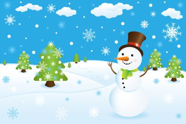 Snowman clipart