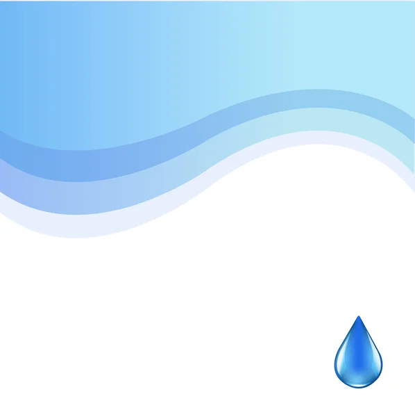 Water Background — Stock Vector