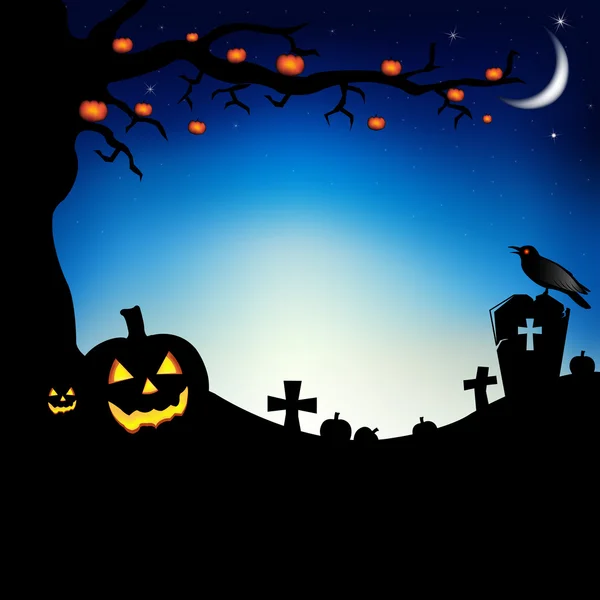 Szczęśliwego Halloween — Wektor stockowy