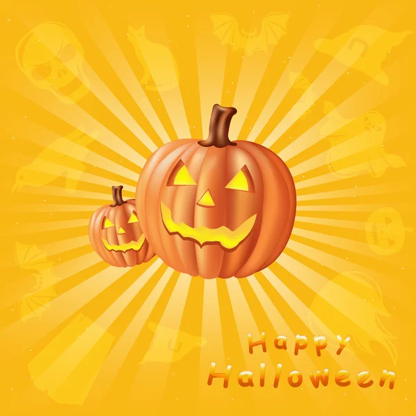 Composition Halloween — Image vectorielle