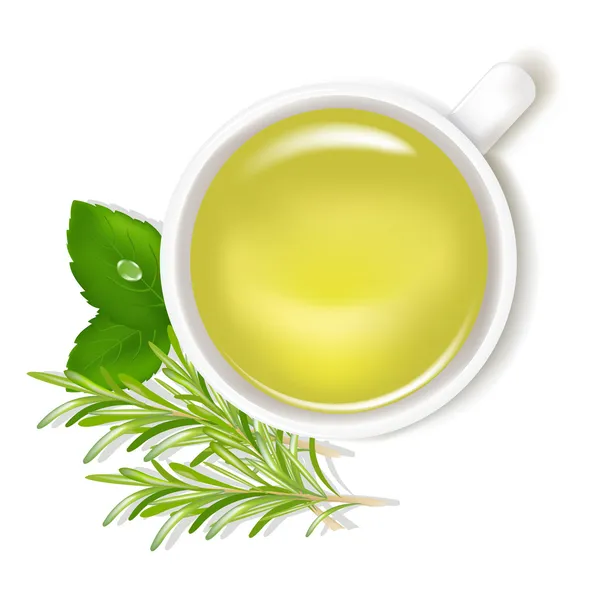 Травяной чай — стоковый вектор