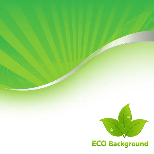Eco Background — Stock Vector