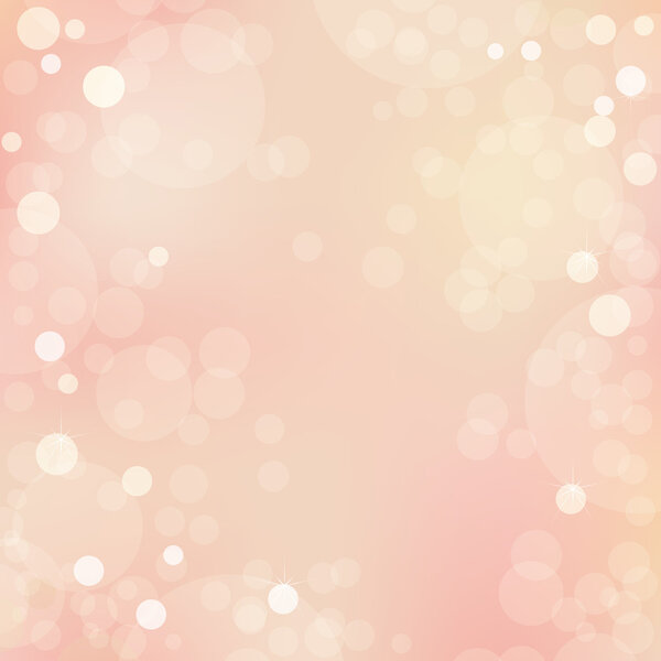 Красивый векторный фон с Bokeh
