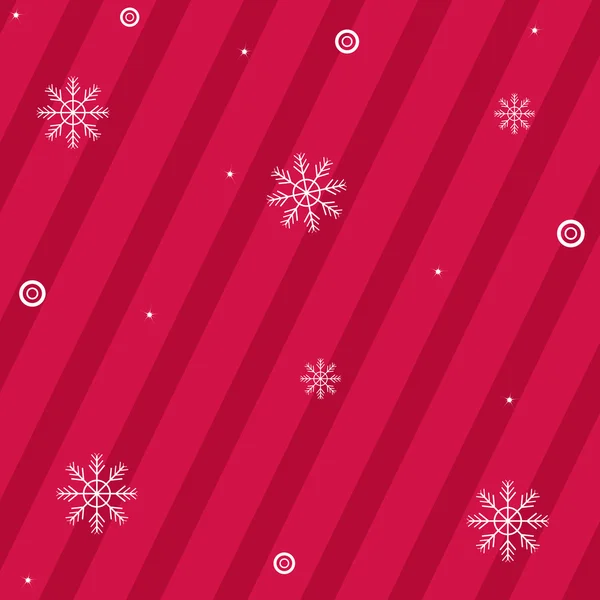 Christmas Background With Snowflakes — Stock Vector