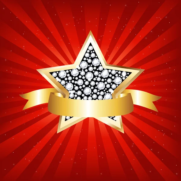 Étoile d'or — Image vectorielle