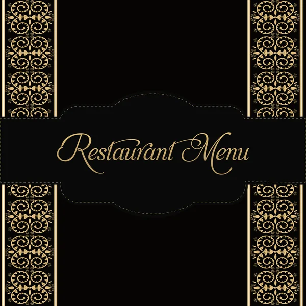 Restaurant Menu Design — Stock Vector