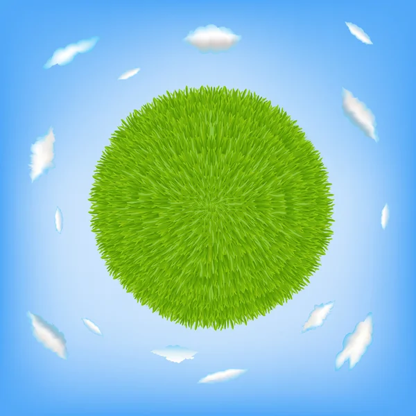 Planète verte — Image vectorielle