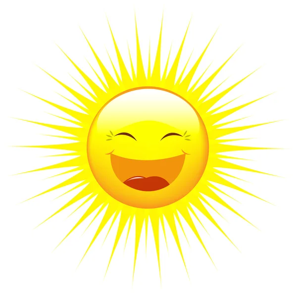 Smiling Sun — Stock Vector © adamson #4738154