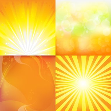 Sunburst Backgrounds clipart