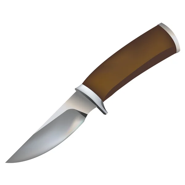 Nůž, izolované — Stockový vektor
