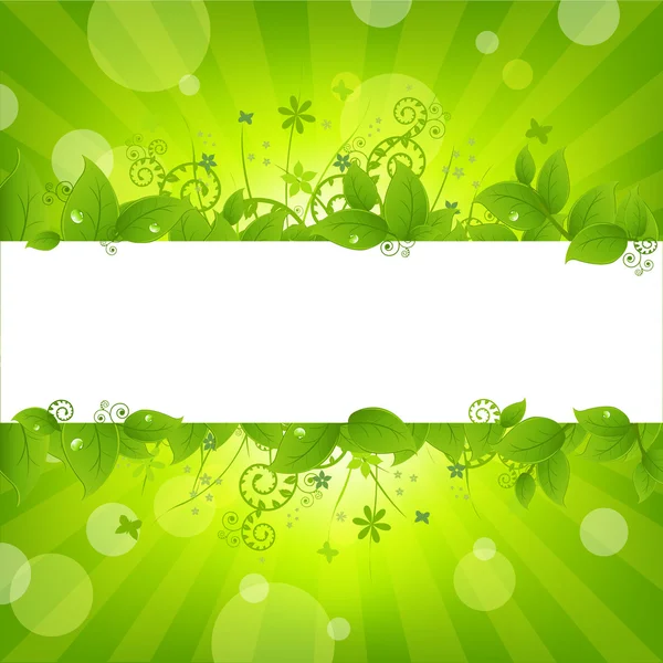 Nature Background — Stock Vector