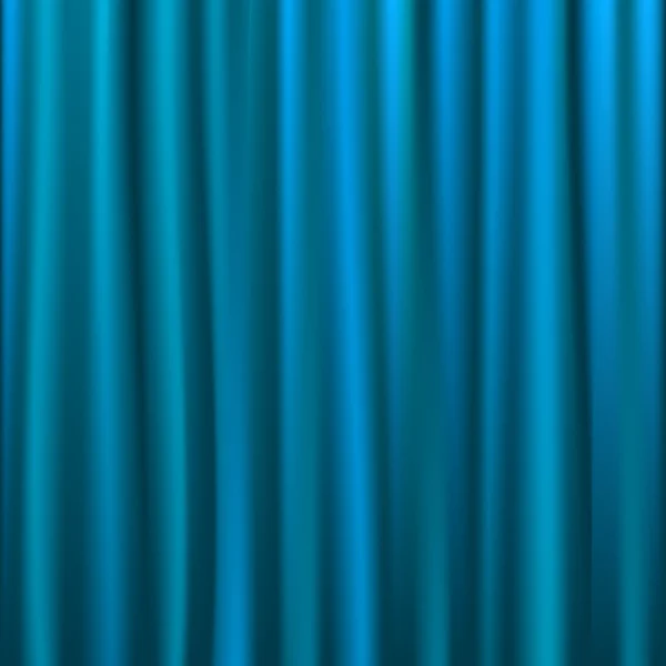 Rideau bleu — Image vectorielle