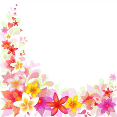 Abstract Floral Background clipart