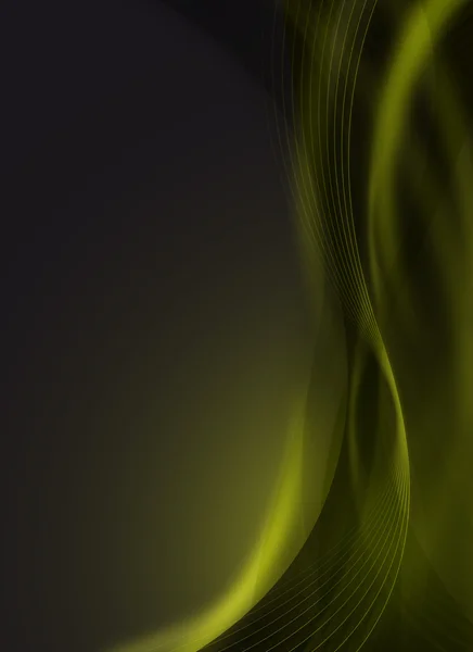 Futuristiska grön design — Stockfoto