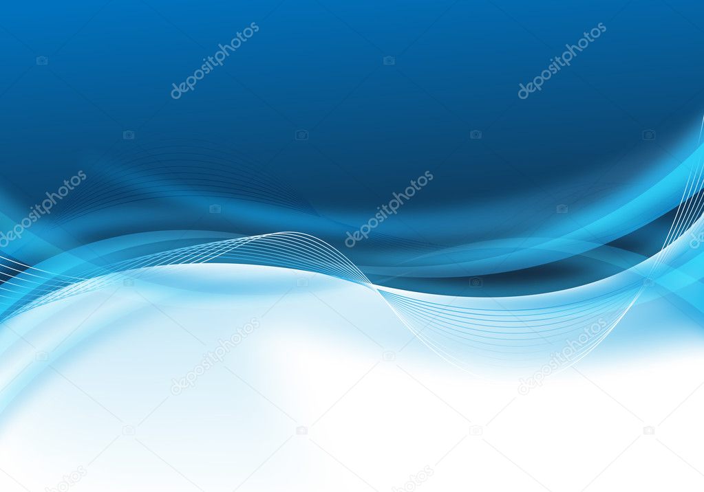 Abstract blue business design