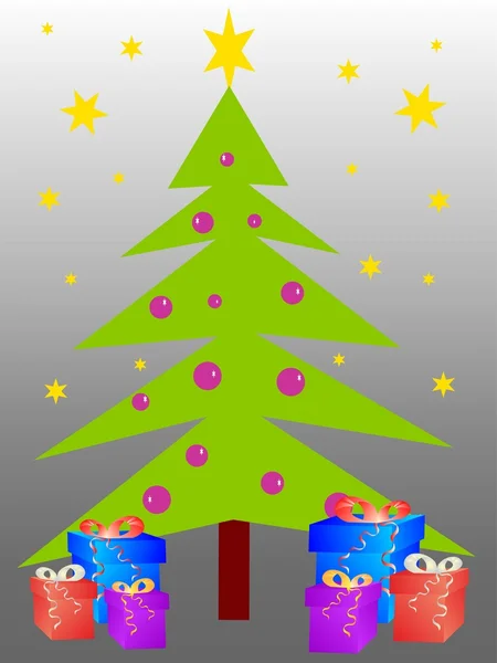 Árvore Natal — Vetor de Stock
