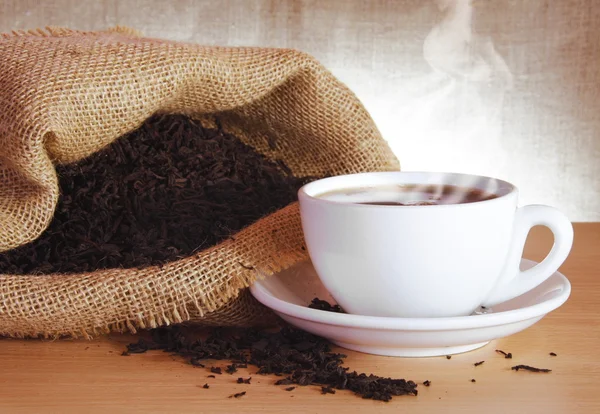 Чорний чай — стокове фото