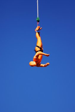 Turuncu bungee atlama keşmekeş kentsel macera olay l City