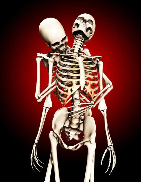 Atrapado por un esqueleto —  Fotos de Stock