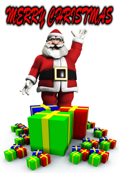 Presentes de Santa — Fotografia de Stock