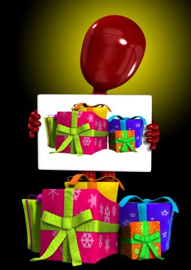 I Want Presents clipart