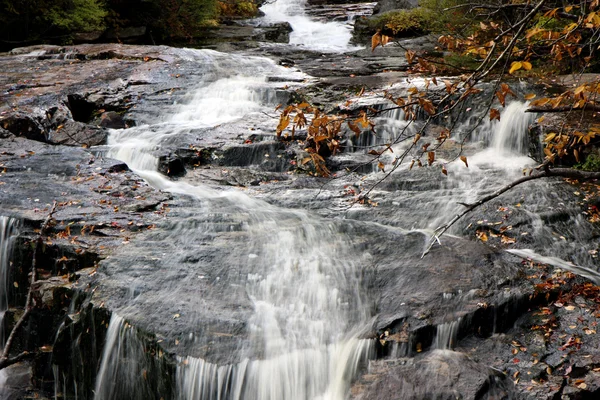 stock image Waterfall in autumn