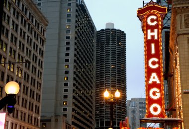 Chicago sign clipart