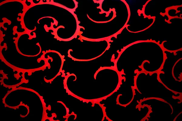 Chinese style background in black and red — Stock Photo, Image