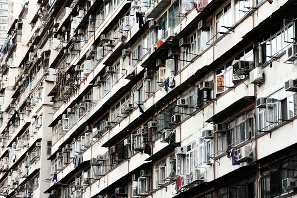 Old apartments in Hong Kong — Stock Photo, Image