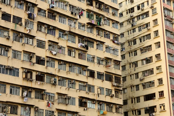 Staré byty v hong Kongu — Stock fotografie