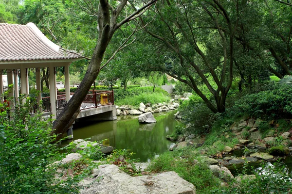 Κινεζικός παραδοσιακός κήπος — Φωτογραφία Αρχείου