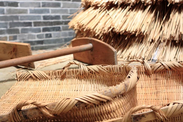 Çin Tarım Aracı Çapa Sepeti — Stok fotoğraf