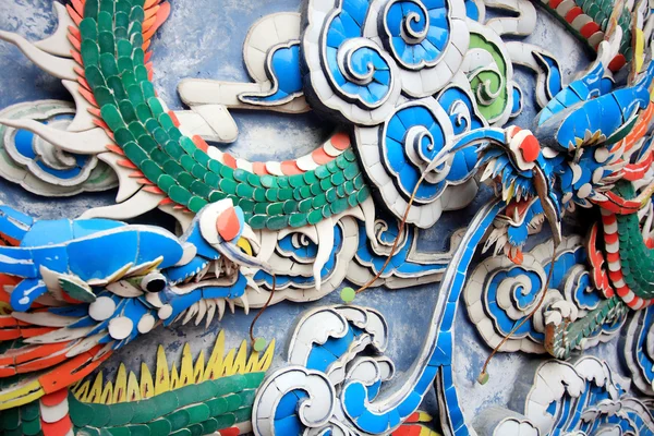 Escultura de dargão chinês — Fotografia de Stock