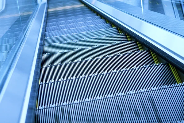 Escalones Escalera Mecánica Centro Negocios — Foto de Stock