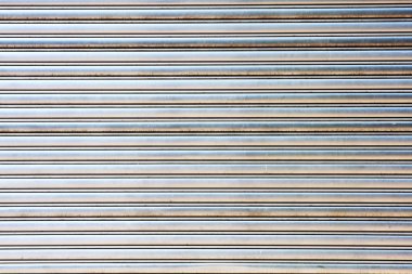 Worn metal garage door gate store roller shutter clipart