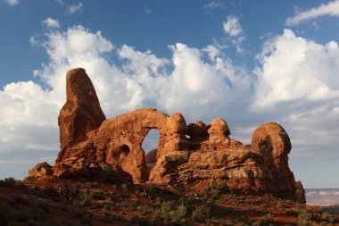 Sunrise Arches NP clipart