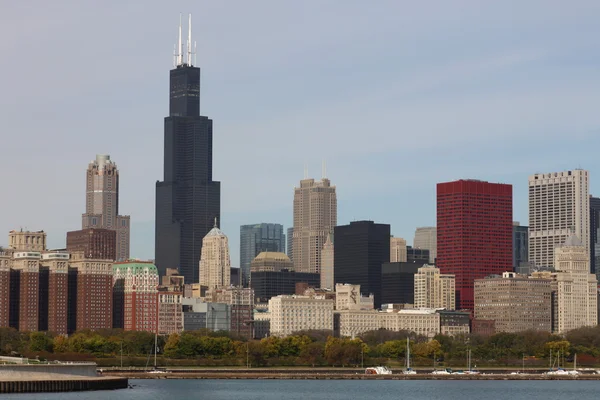 Chicago w świetle dziennym — Zdjęcie stockowe