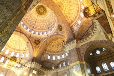 New Mosque interior, Istanbul clipart