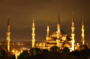 Blue Mosque clipart