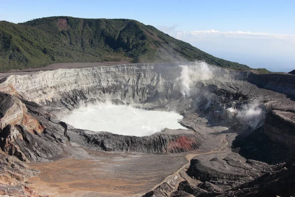 stock image Poas Crater